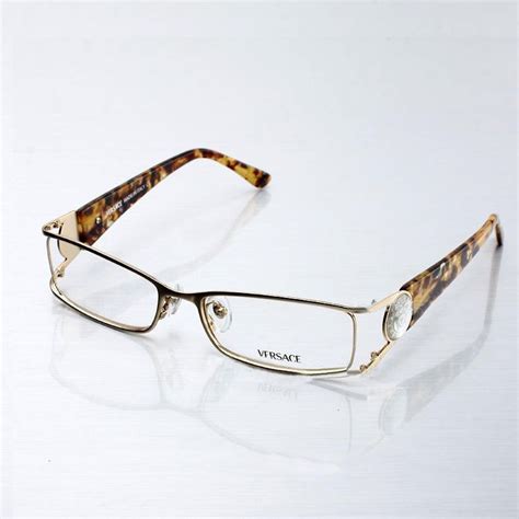 gold versace glasses replica|clear versace eyeglasses.